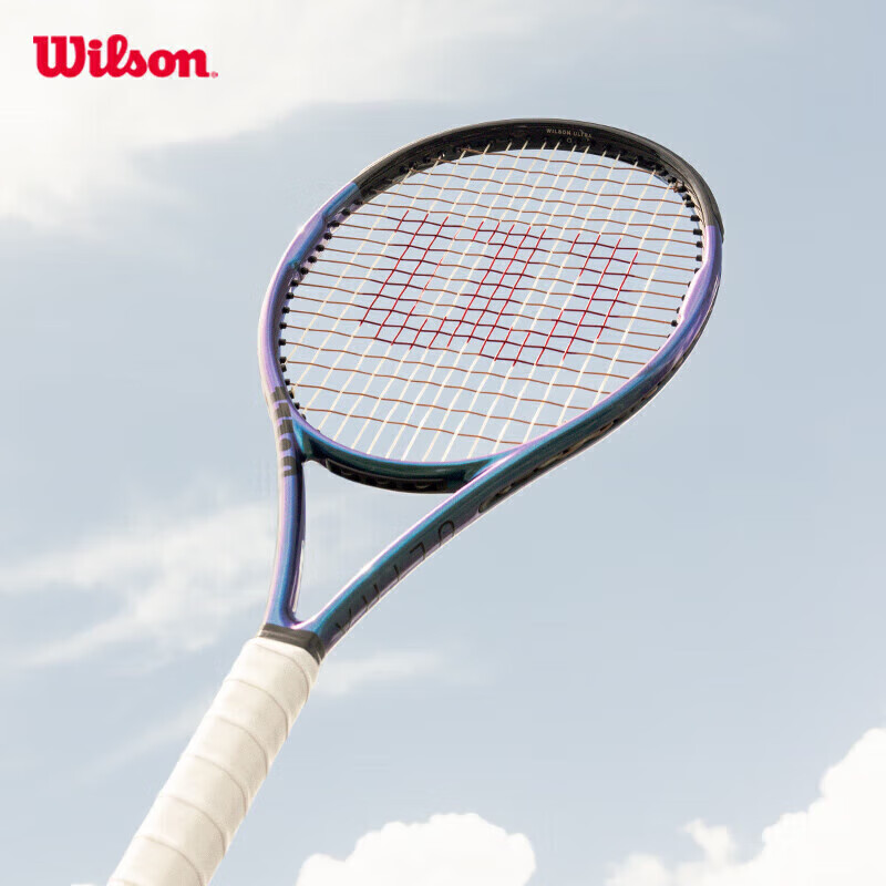 威尔胜（Wilson）全碳素成人专业拍网球拍ULTRA 100 V4.0 FRM 2（已穿线）