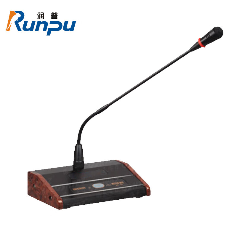 心型指向带前凑音灯环提示鹅颈麦专业演出舞台主持桌面麦克风rp-yx680