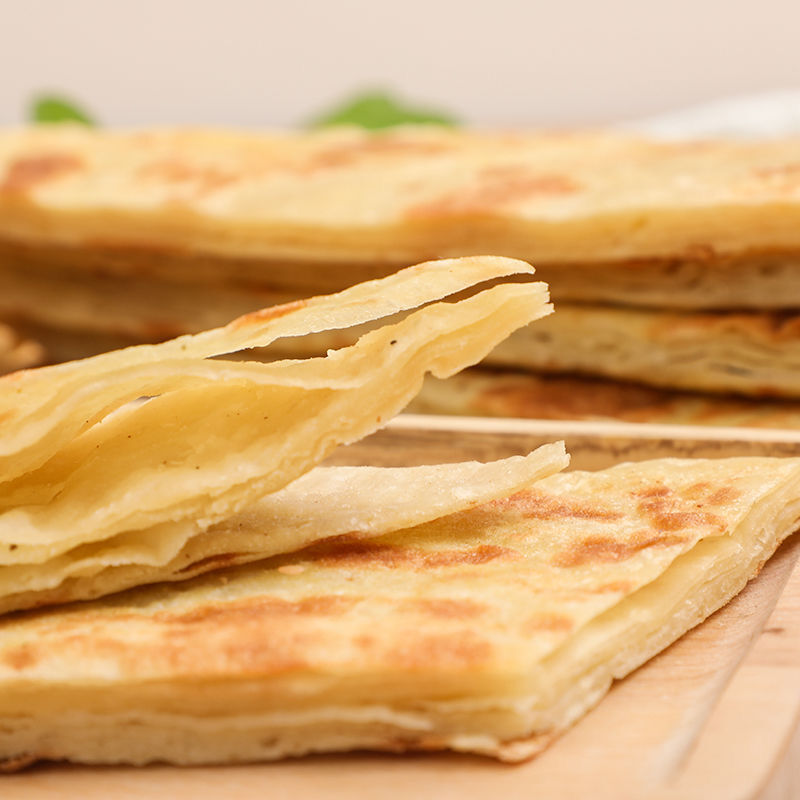 虎钢馋天津早餐食品大饼当日现做传统手工烙速食 1张大饼