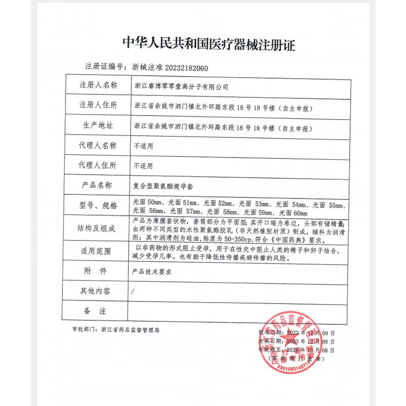 中川001超薄避孕套0.01安全套男女用情趣复合聚氨酯套套计生用品 中川001超透薄10只