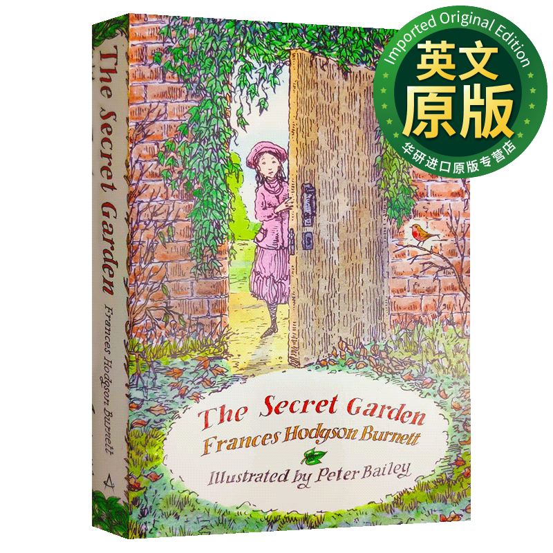 秘密花园 英文原版小说 the secret garden 伯内特夫人 儿童文学经典