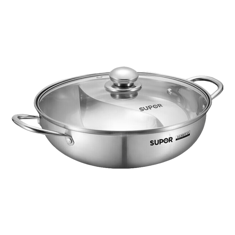 �ղ�����SUPOR�����ԧ���304����������������̹��������¯ȼ��ͨ�� ET28BS02- 28cm