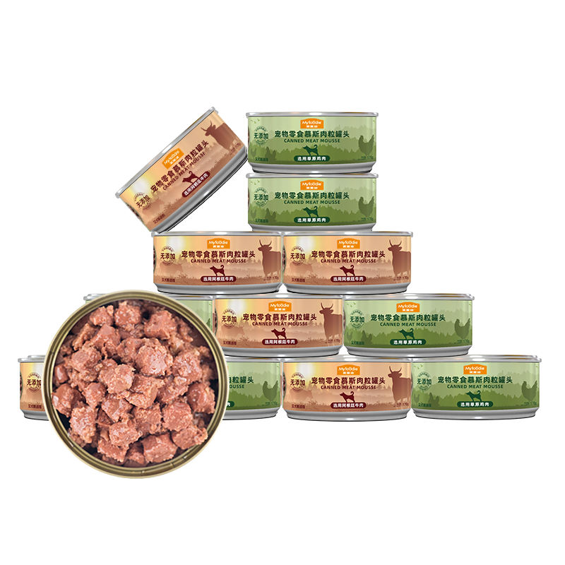 ���ڲ������󸻵� ����ͷ ��ʪ�����ﹷ����ʳ  Ľ˹������ͷ|���װ170g*12 220Ԫ��5��(��44Ԫ/��)