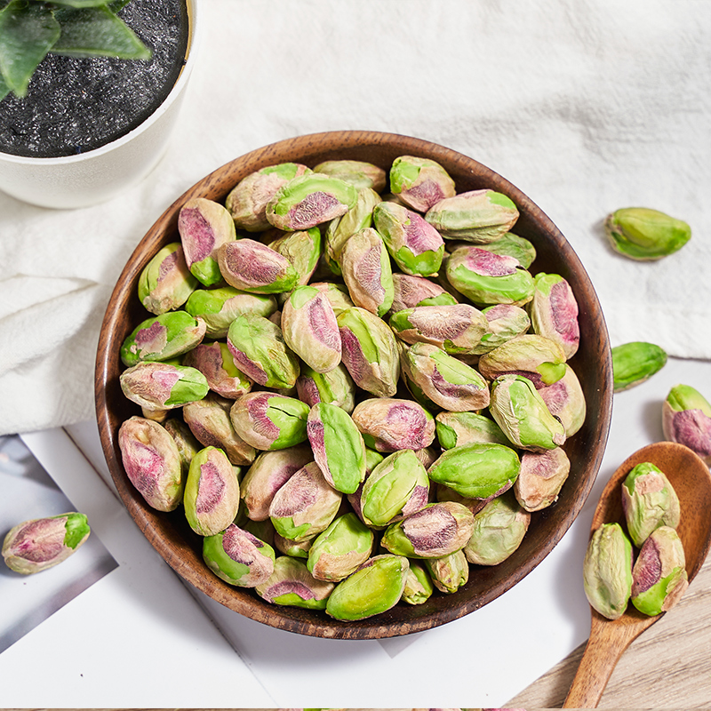 新货开心果仁原味熟袋装原色散装批货整箱坚果零食 新货袋装净含量