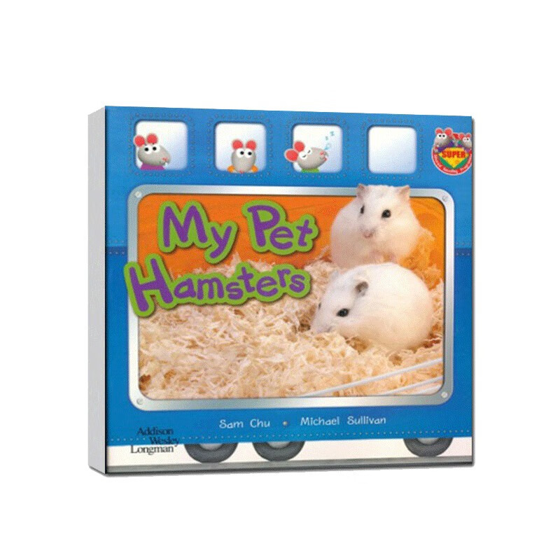 【9.8元1册 】培生原版系列 新版自然拼读 教学资源 教学卡片1-6级 MY PET HAMSTERS