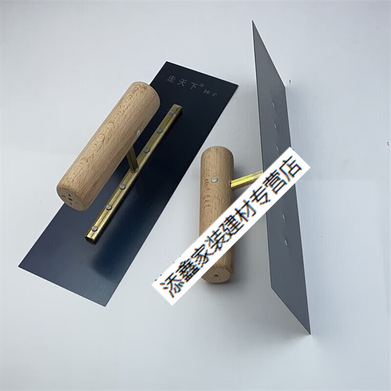 施韵令26公分高弹锰钢抹子抹泥刀刮大白刮腻子工具绝情刀忘情铲 26