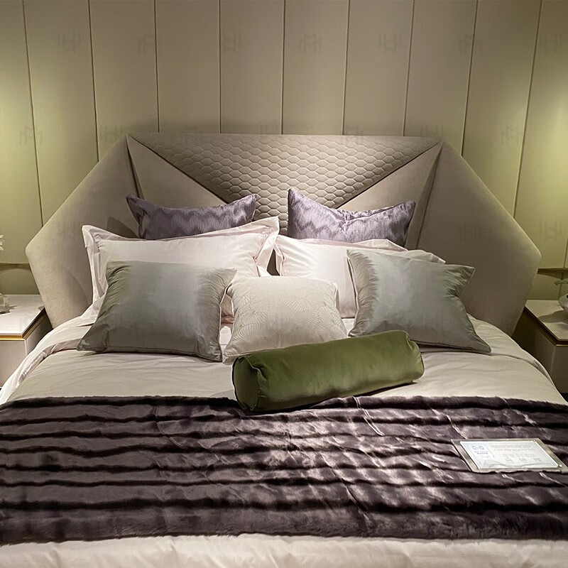 8m公主婚床家具定制 红色 #20