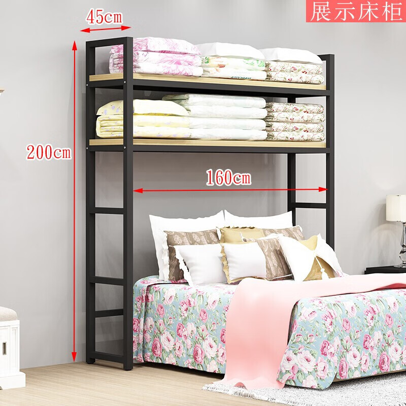 家纺展柜 货架展示架喜庆床上家居用品展柜四件套被子被芯枕芯置物架