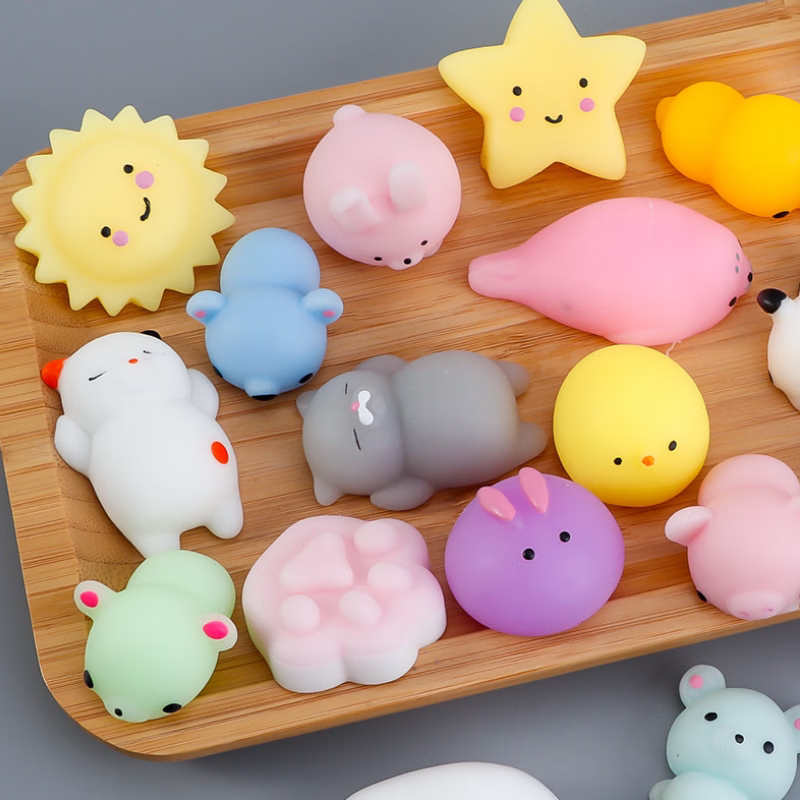 哈梵游捏捏乐动物团子解压神器 儿童地推扫码小礼品线下节日活动 10个