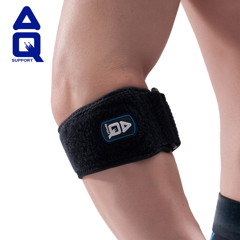 aq护肘网球肘高尔夫球肘羽毛球肘强化加压带篮球运动护手肘5081sp