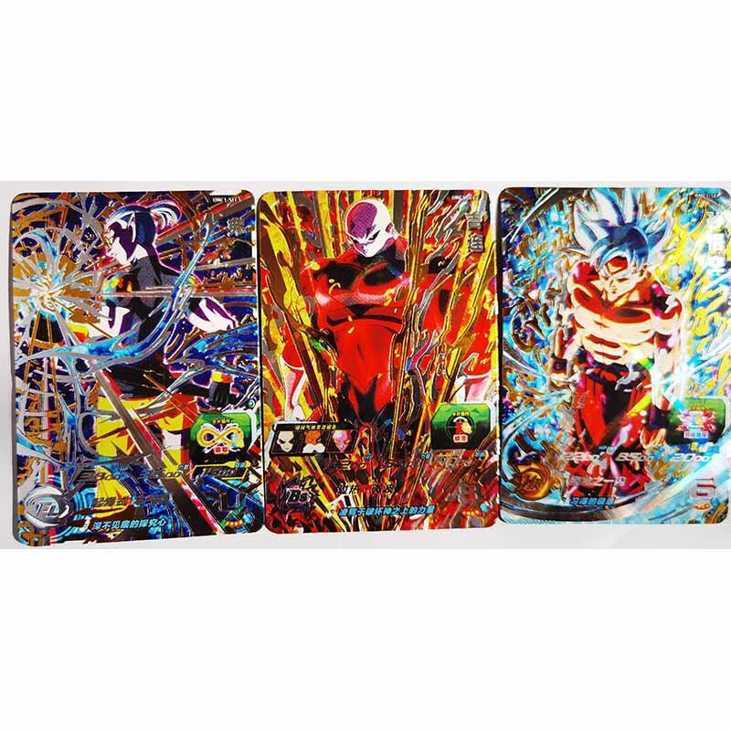 昱钧龙珠游戏机联动卡片第六弹烫金镭射体验卡级龙珠英雄街机卡牌 umc