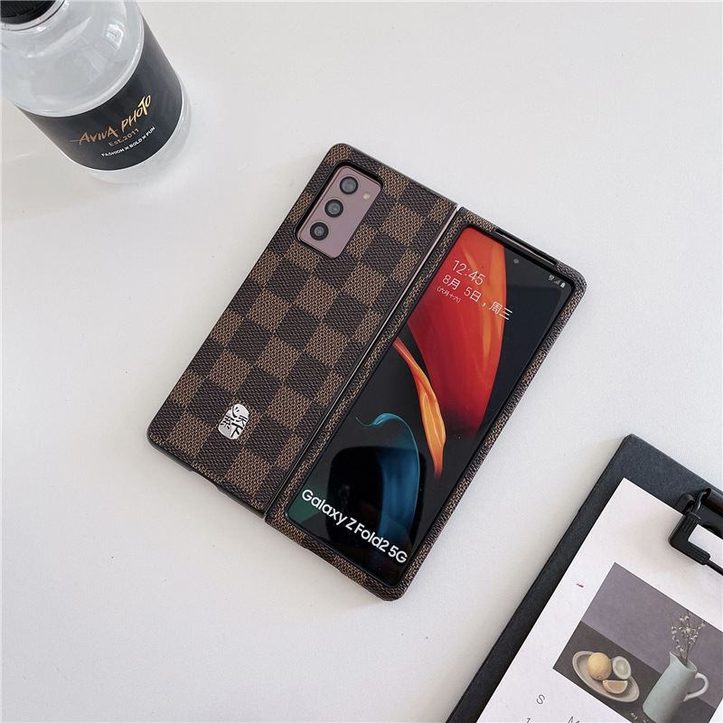 闪森 适用三星zfold2手机壳折叠屏w21全包f9160保护套心系天下标w2021