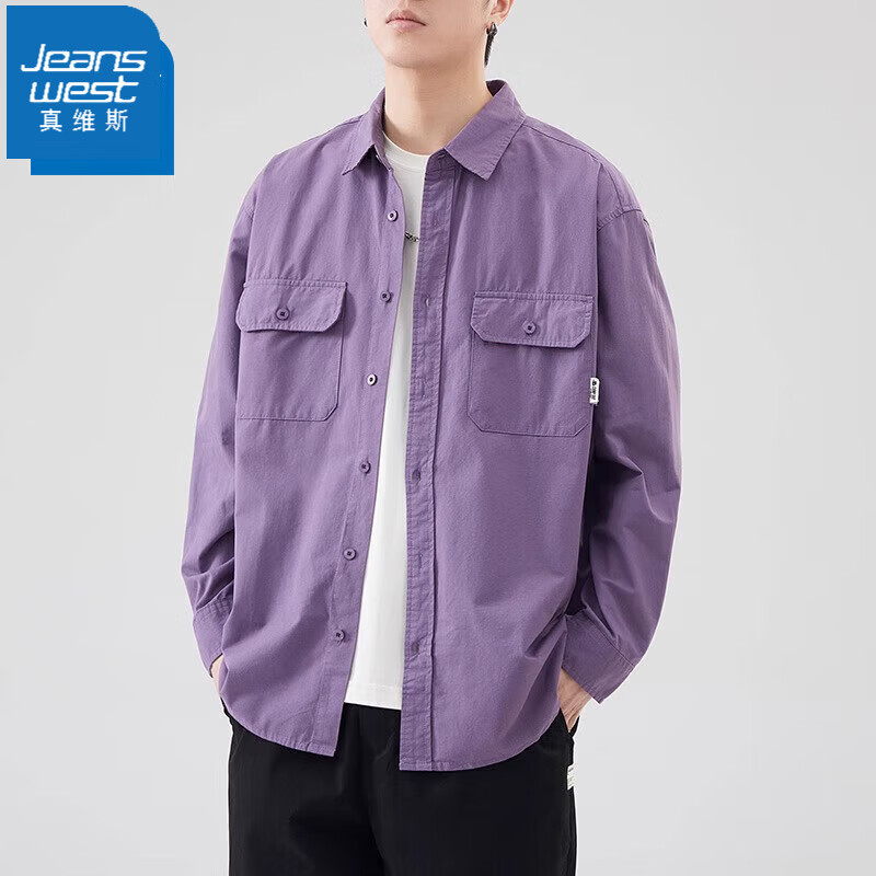 ���ڲ�������ά˹��Jeanswest�����������2025���ļ���ϵ���п��ɰٴ�������ʿ��װ�������� Z961��ɫ 3XL ��180-200�