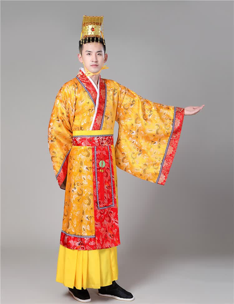 菲奢兰皇上衣服古代唐朝皇帝龙袍男古装皇上服装太子秦朝秦王汉武帝