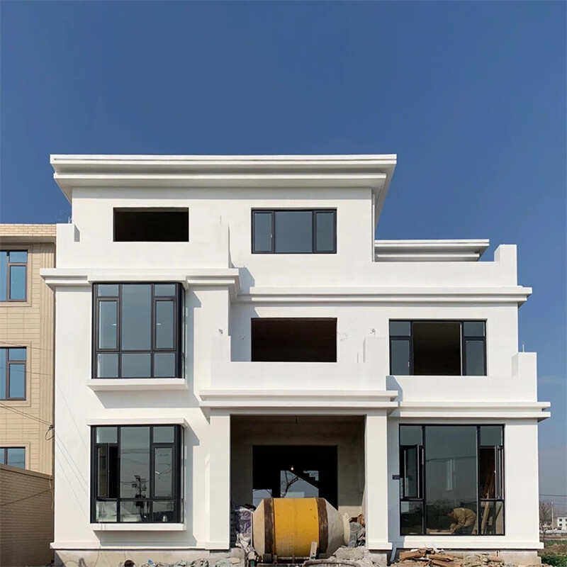 三层房屋别墅设计图纸二层半新农村自建房设计图纸三层房屋设计轻钢别墅农村房四合院别墅建造施工外观效果图怎么样,好用不?