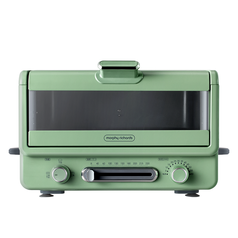 摩飞电器（Morphyrichards） 电烤箱小魔箱家用小型烘焙煎烤一体多功能锅台式烧烤机蛋糕烤箱  MR8800轻奢蓝