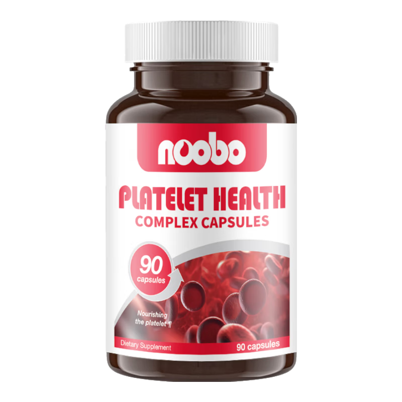 NOOBO进口花生衣复合胶囊90粒血小板生成素女补气养血改善贫血女性调理 【买4瓶更划算】进口花生衣补气养血胶囊1瓶