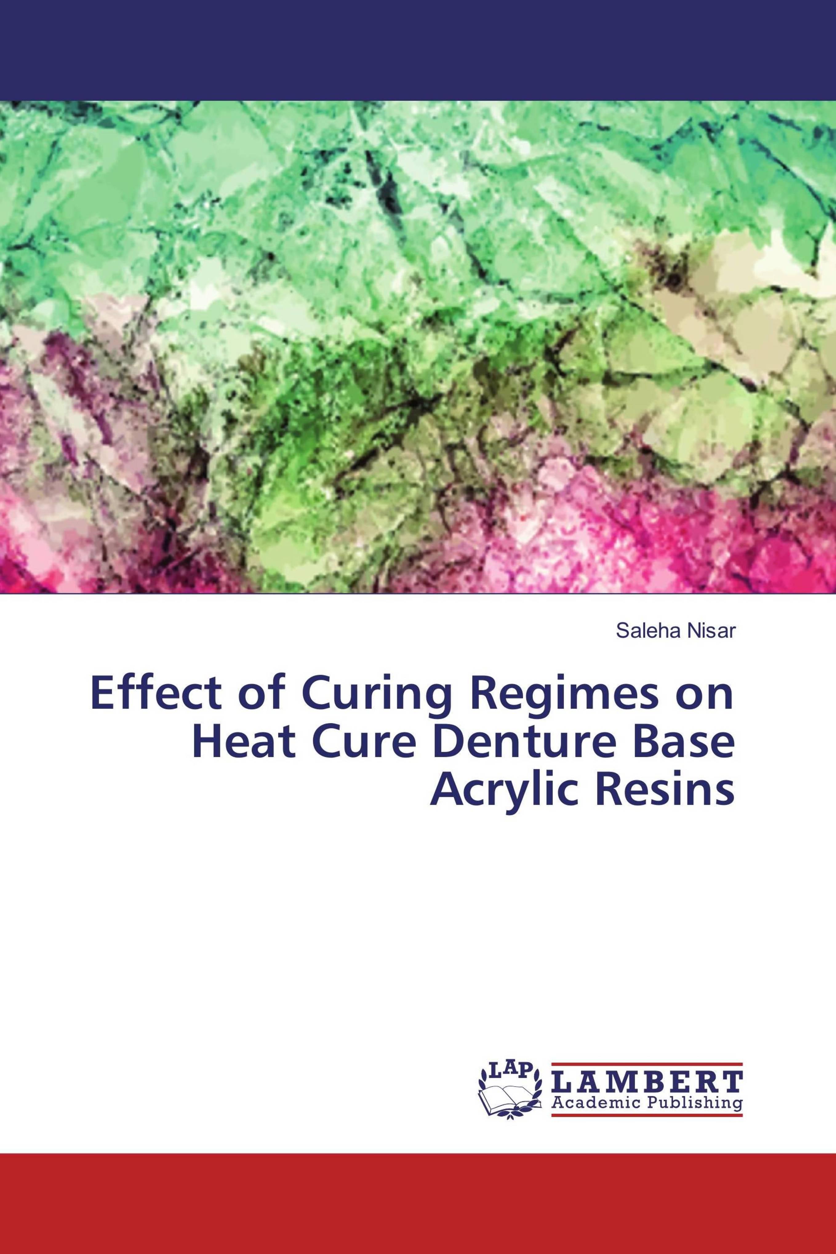 预订 学位论文effect of curing regimes on heat cure denture base