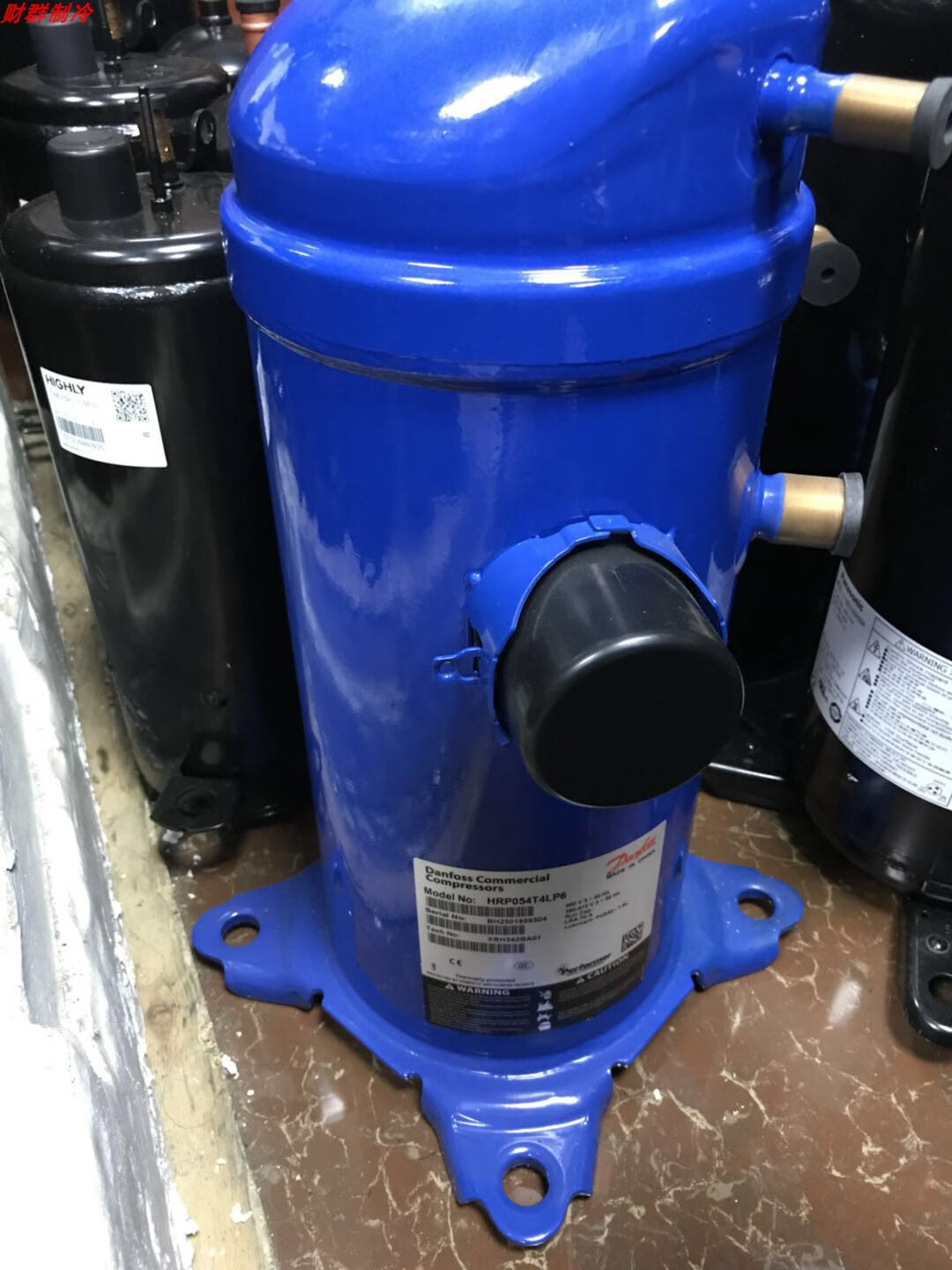 定制适配hrm060t4lp6 hrp054t4lp65原装全新5匹冷库空调制冷压缩机