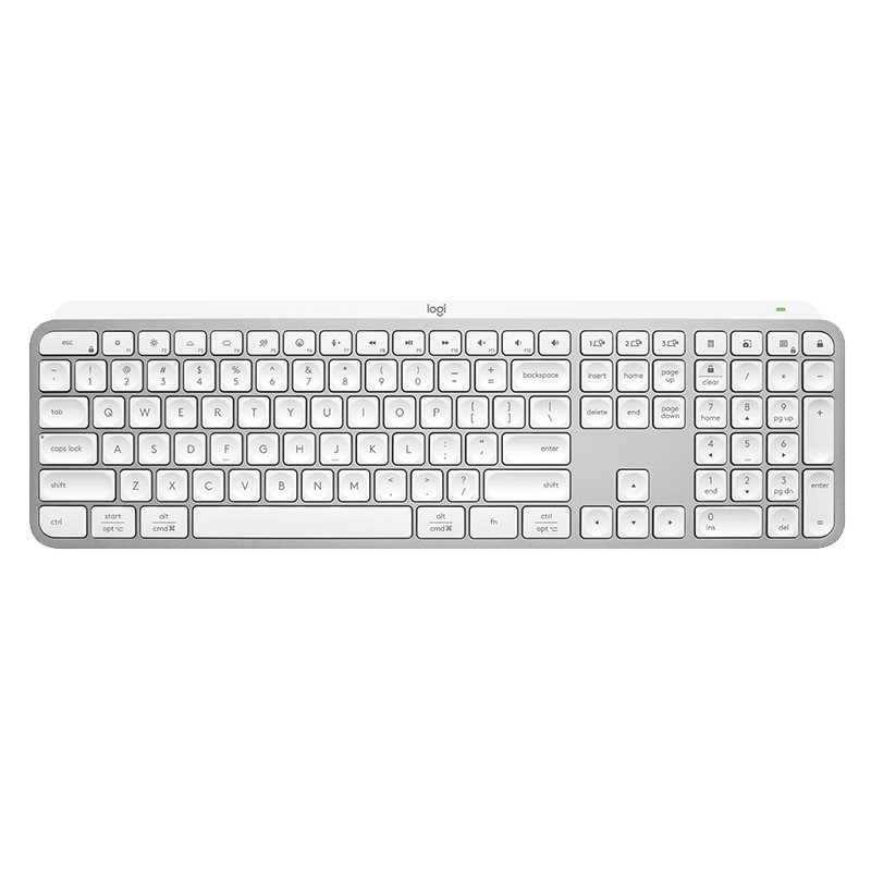 �޼���Logitech����ʦϵ�� MX Keys S������������ ����ȫ�ߴ� ���幤ѧ ���ܱ��� Ԥ��ָ������ �����߽����� ��ɫ 483Ԫ(����ȯ)