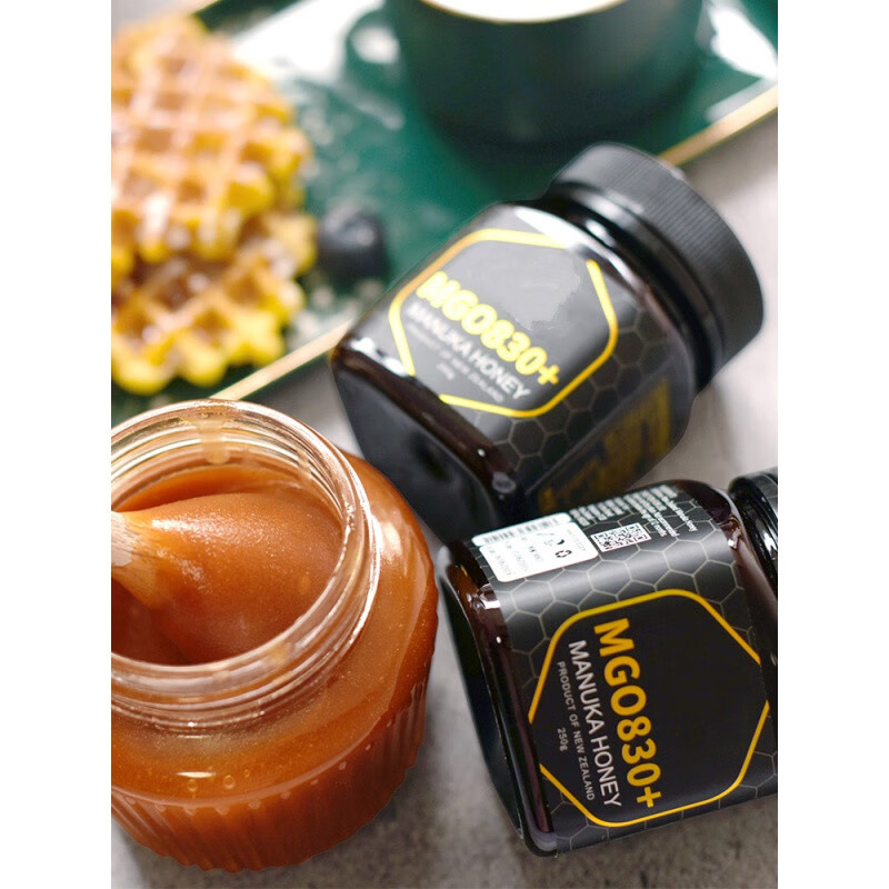禾澹新西兰麦卢卡蜂蜜20 manuka honey mgo830 250g 250g*1瓶【顺丰速