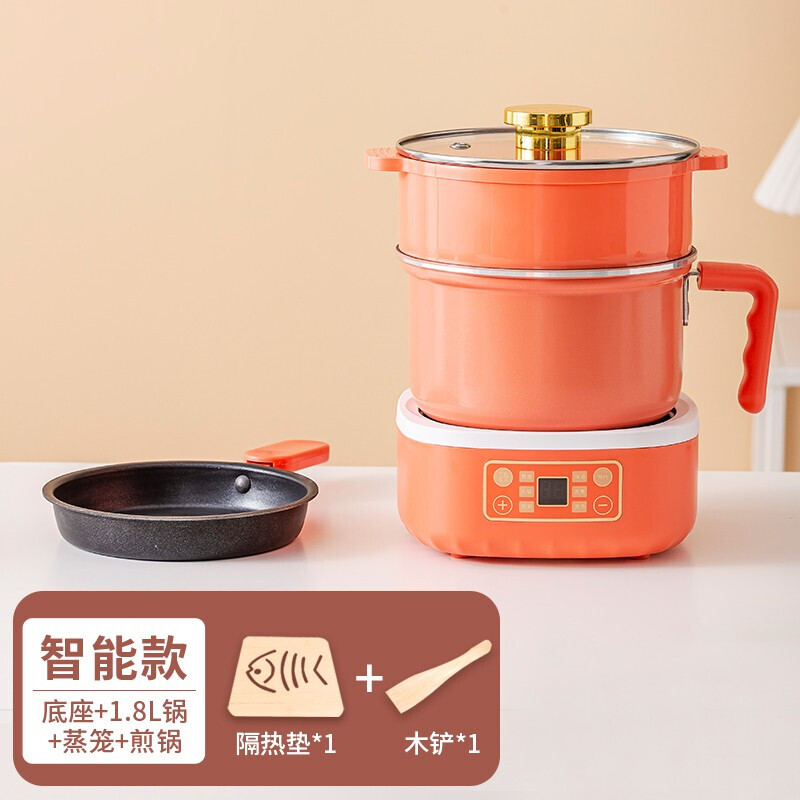 学生锅寝室家用多功能电火锅迷你一人食小电锅电热锅辅食锅奶锅泡面锅