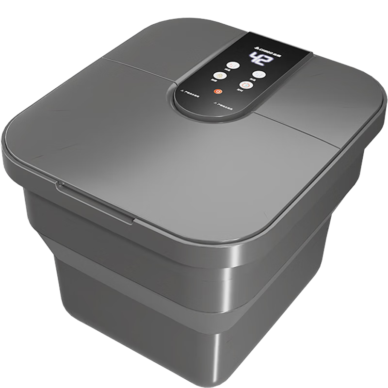 志高品牌折叠泡脚桶全自动按摩足浴盆价格变化不大，适合您的选择