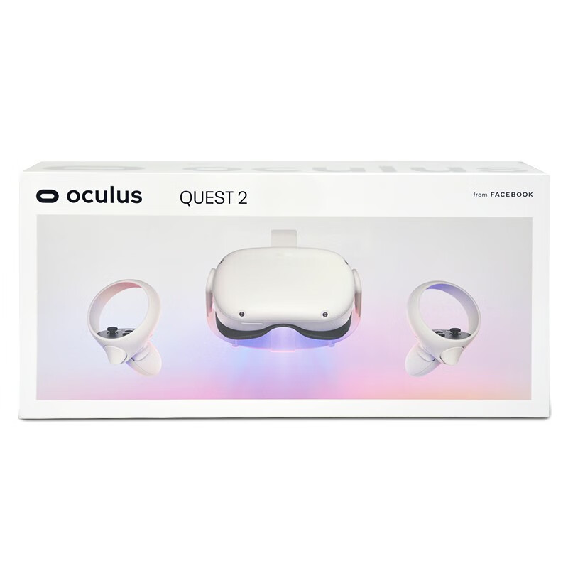 Oculus quest2 VR眼镜一体机 meta体感游戏机steam头戴式智能设备VR头显元宇宙 128G【保税仓1-3天送达】1年游戏资源