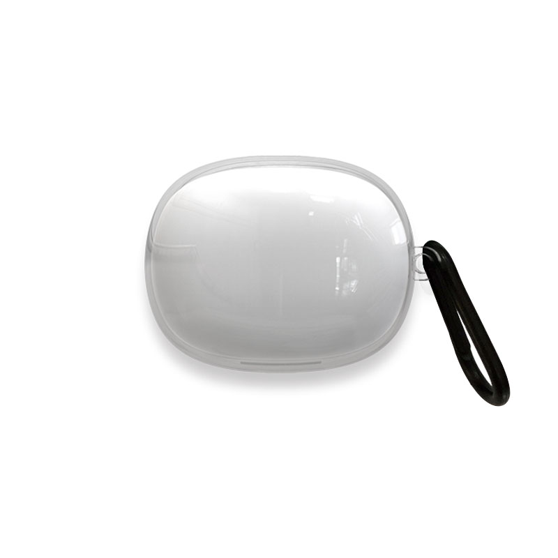 饰卓适用JBL TUNE BEAM2琉璃荚保护套JBL TUNE BUDS2琉璃豆耳机套jbltunebuds卡通小熊透明tpu硬壳女款 透明壳+挂钩 JBL TUNE BEAM2琉璃荚