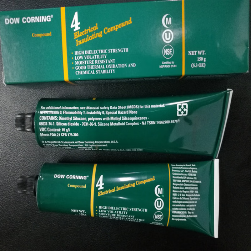 电气绝缘润滑脂火花塞绝缘硅脂高压电缆绝缘膏dc4防水 150g