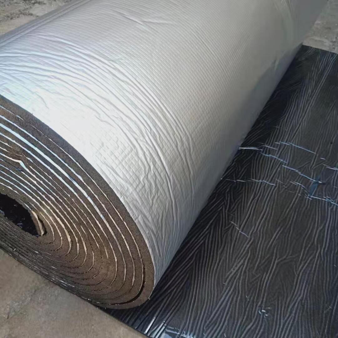 铝箔橡塑隔热棉耐高温楼顶隔热材料 阳光房防晒保温板内墙防水隔音 5