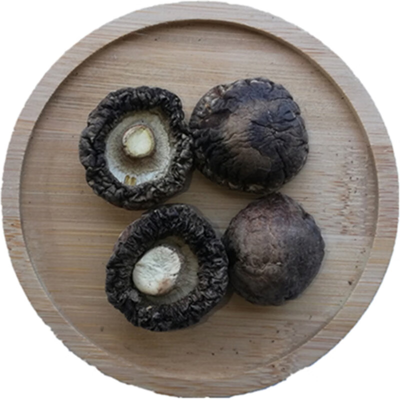 禾澹小香菇干货500香菇新货一斤装金钱菇冬菇黑面干香菇蘑菇