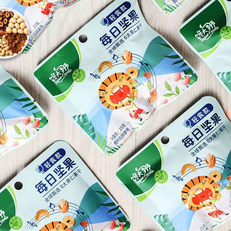 馋大狮馋大狮馋大师每日坚果混合坚果日装袋馋大狮好物店 轻食款750g