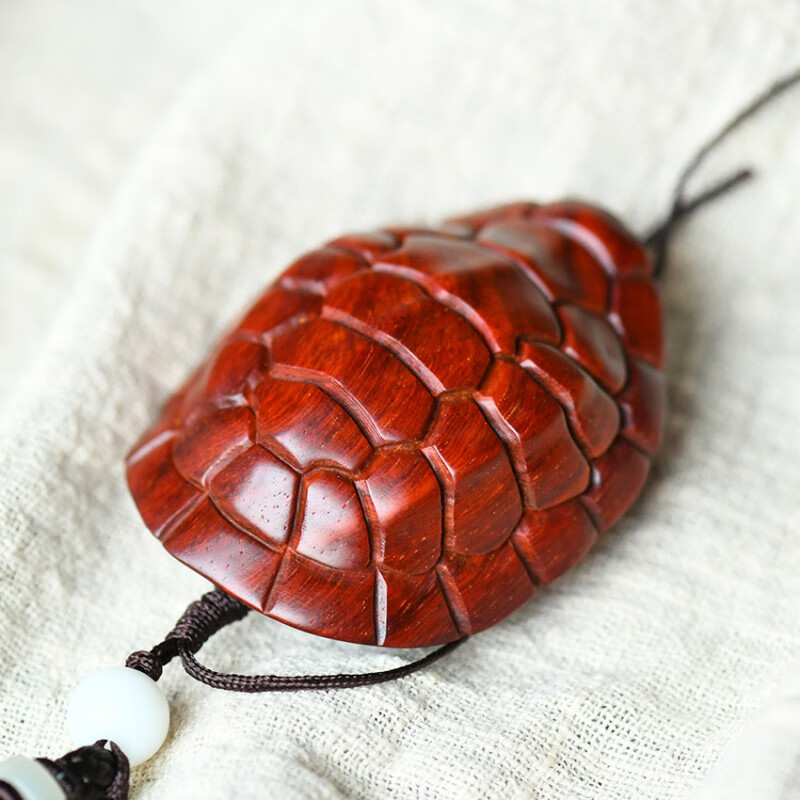 莆果雕印度小叶紫檀木质工艺品富甲天下把件批发中国风礼品 富甲天下