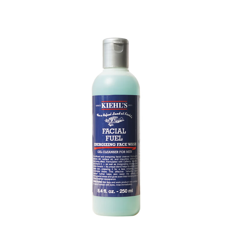 科颜氏(kiehls)男士全效啫喱洁面乳250ml活力清爽控油深层保湿洗面奶