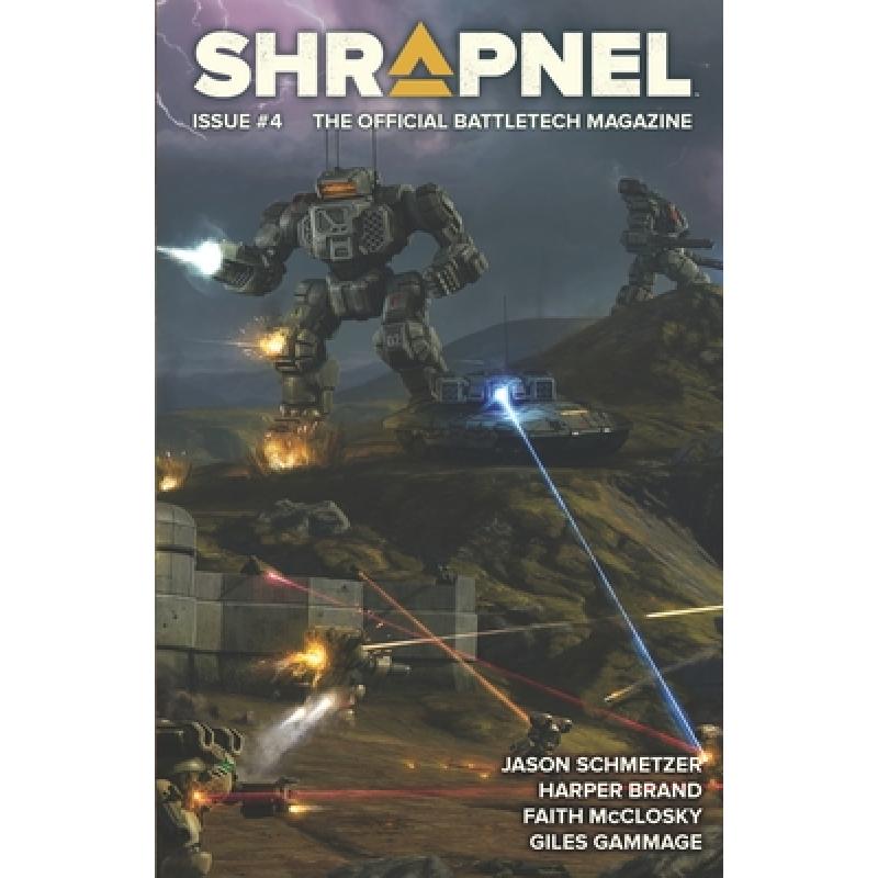 预订 battletech: shrapnel, issue #4