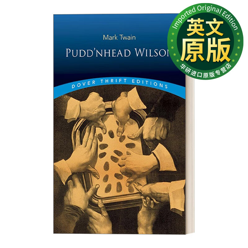 puddnhead wilson 傻瓜威尔逊 马克吐温 dover thrift editions 英文