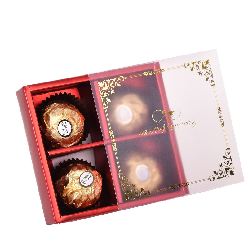 费列罗（Ferrero Rocher）进口巧克力礼盒装婚庆喜糖结婚礼物伴手礼生日礼物情人节礼物零食 红色主图3