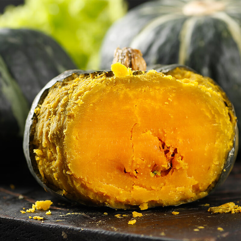 鲜谷生鲜主播贝贝南瓜板栗味小南瓜粉糯香甜4.5斤装 2250g