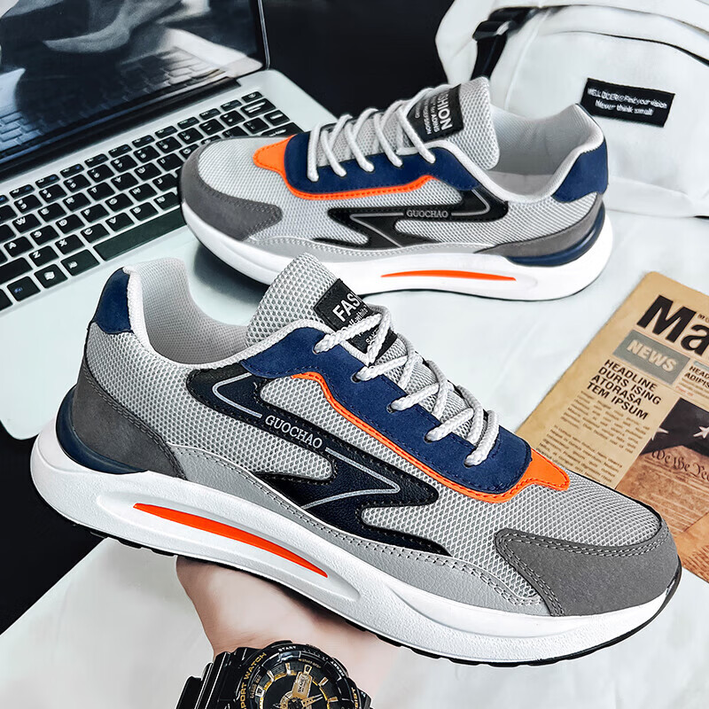 ceock舒适透气舒适同类型2023夏季特大码男士休闲运动鞋网面 旗舰款d