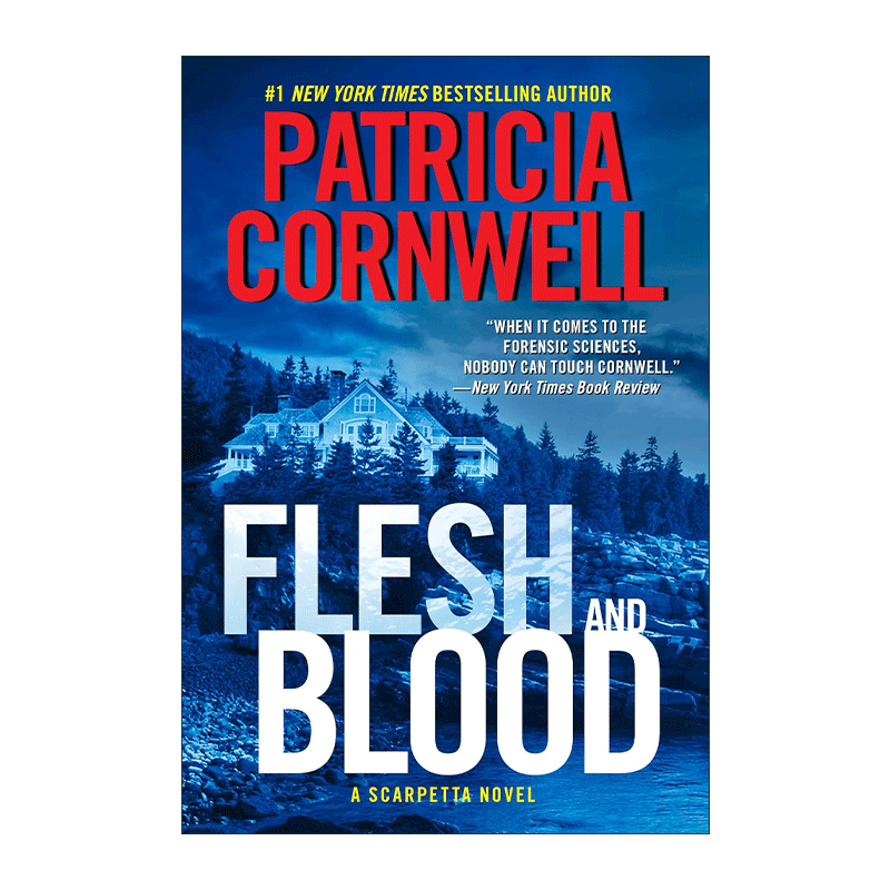 英文原版 首席女法医22 flesh and blood 派翠西亚康薇尔 英文版 进口