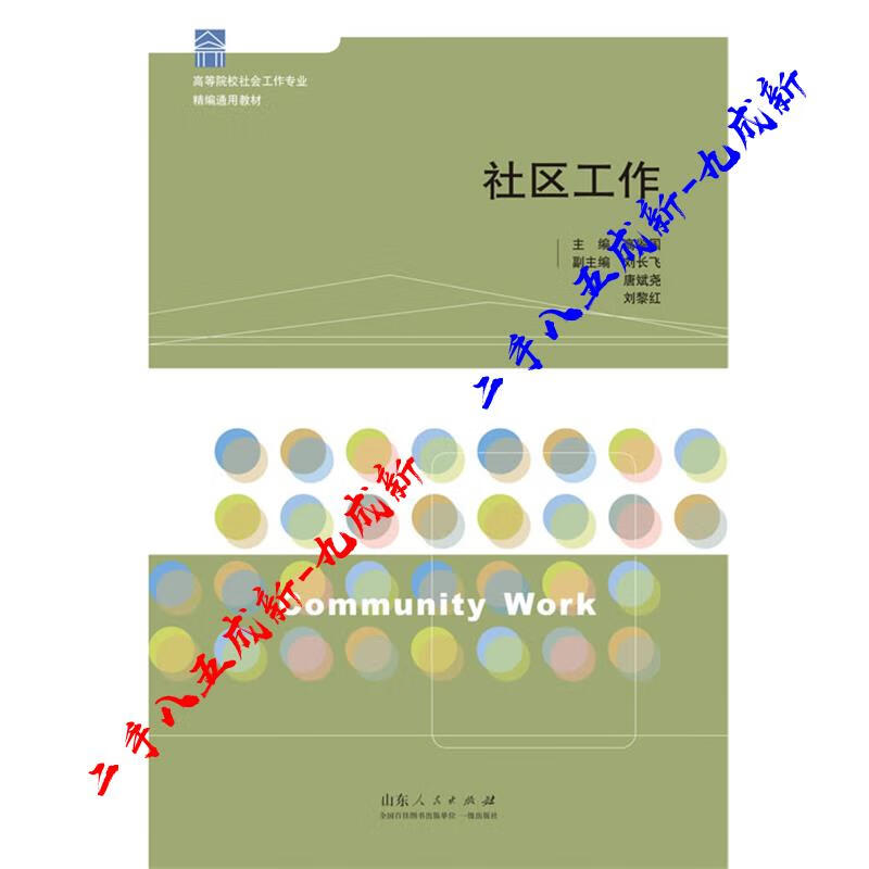 社区工作 高鉴国 编 山东人民出版社 9787209057943