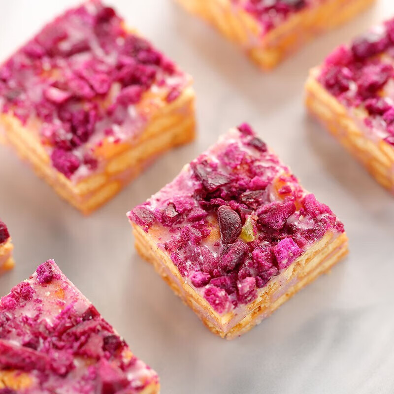 味滋源 雪花酥 网红零食礼盒装软牛轧奶芙抹茶巧克力糕点小吃-1 雪花酥 500g 1件