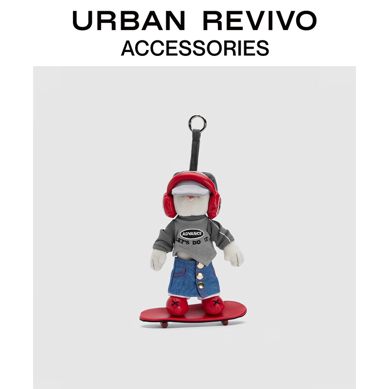 URBAN REVIVO2023秋季新款女士趣味少女感卡通搭配挂饰UAWA30013 多色 F怎么看?