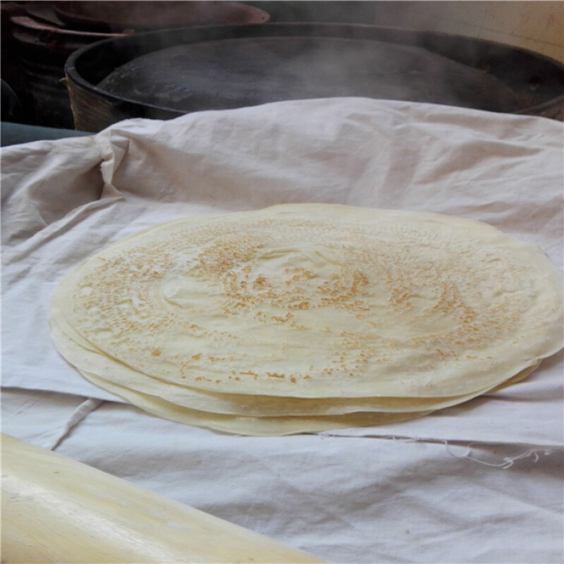 贝棋禾永康特产美食手工小麦饼咸香味卷菜有嚼劲夹肉饼皮当天现做1斤