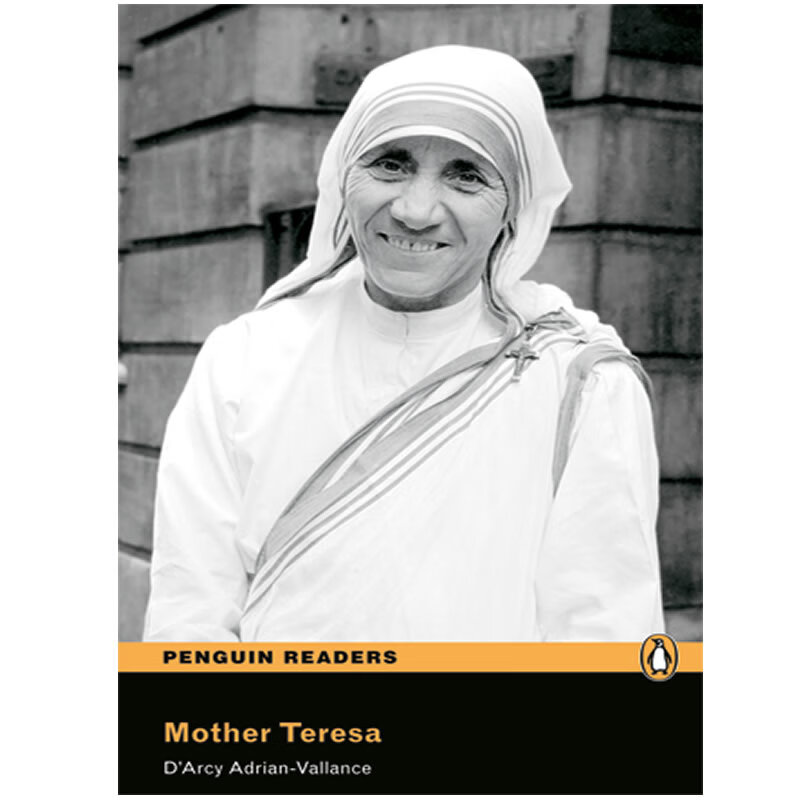培生朗文企鹅进口原版青少分级读物简写版1级特瑞莎修女mother teresa