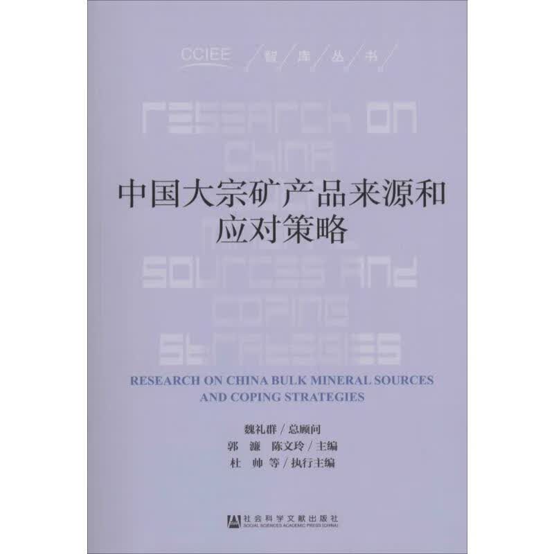 中国大宗矿产品来源和应对策略