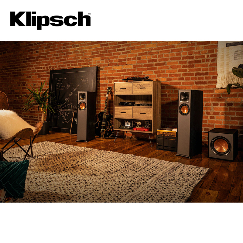 杰士(klipsch) r-610f 音箱 音响 家庭影院落地i高保真音箱 2.