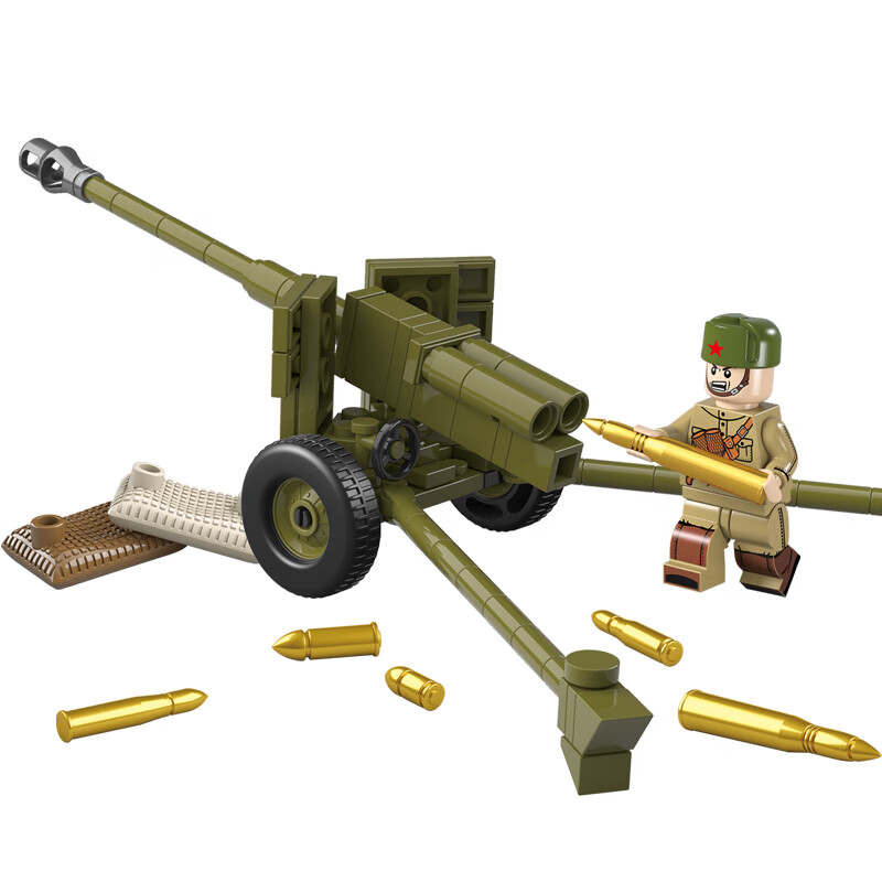 乐··高(lego)二战大炮榴弹模型德八路军男孩子儿童玩具礼物拼装积木