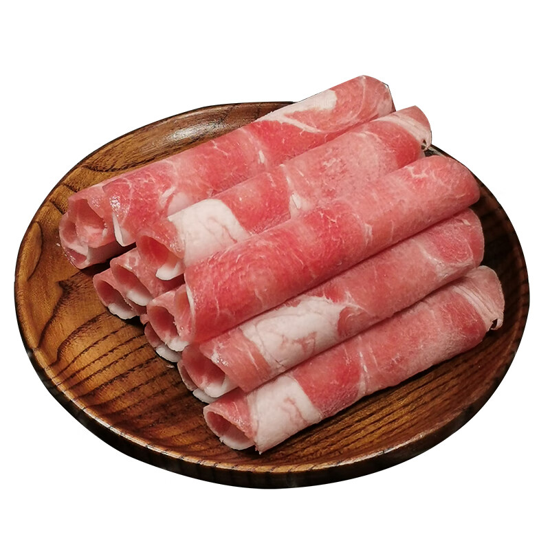 果亦橙新鲜羊肉卷内蒙古羔羊肉新鲜苏尼特涮羊肉片肥羊火锅 2斤